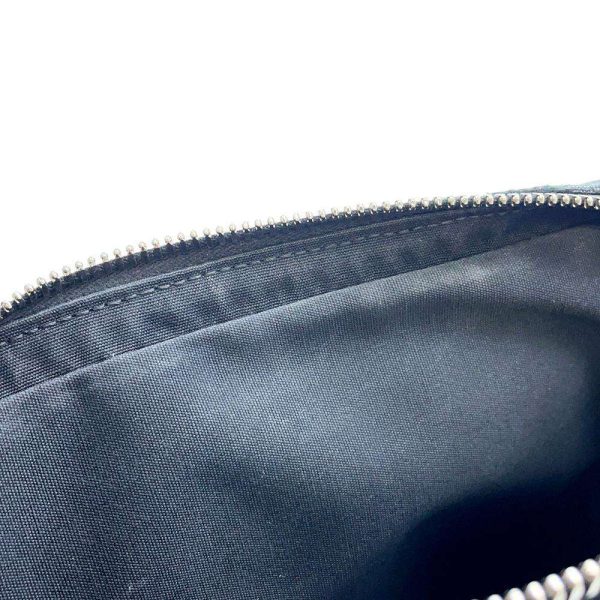 8967862 08 Christian Dior Saddle Shoulder Bag Black