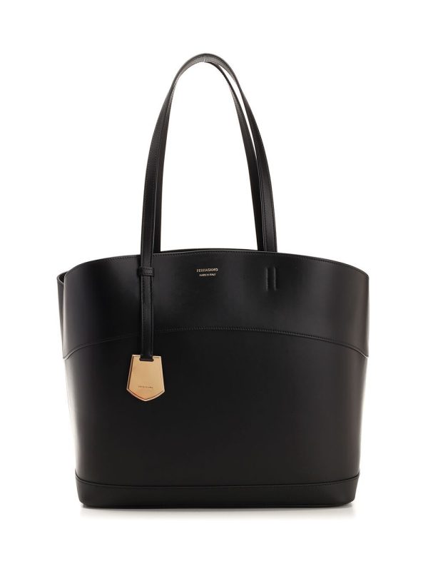 8ff662e3623ad8f ia 1 Ferragamo Black Black Tote Bag