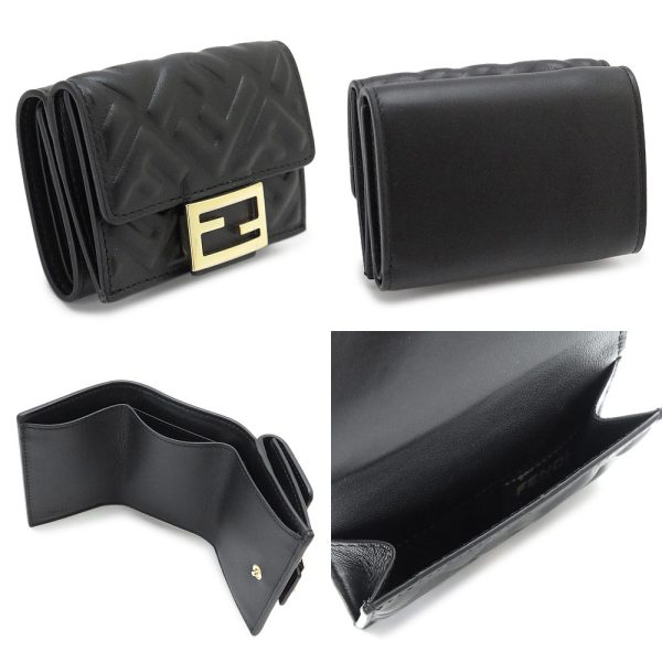 8m0395aajd 7 Fendi Baguette Micro Wallet Leather