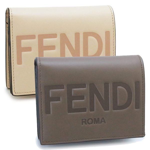 8m0420 Fendi BifMini Wallet Fendi Roma Leather