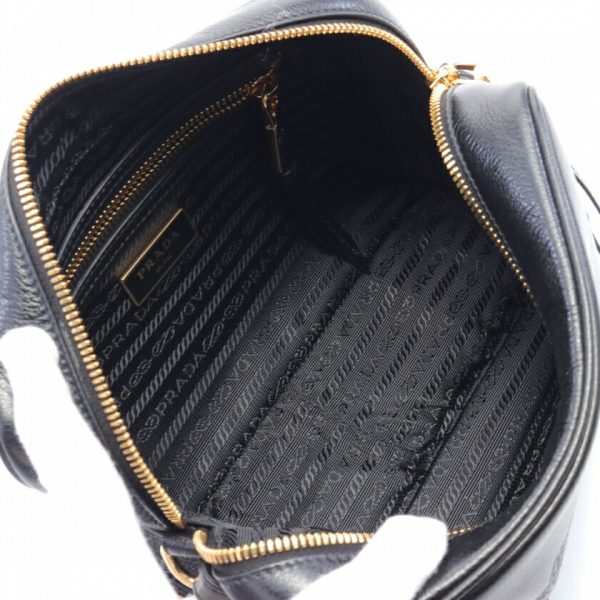 900491 2 PRADA GLACECALF shoulder bag black