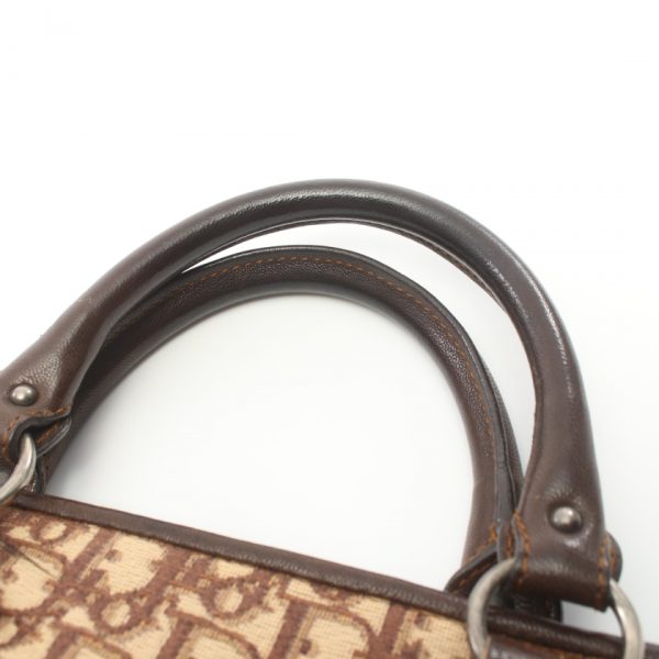 901439 6 Christian Dior Trotter handbag beige brown