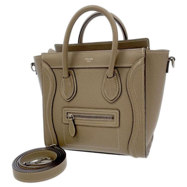 9037236 01 Celine Luggage Nano Shopper Handbag