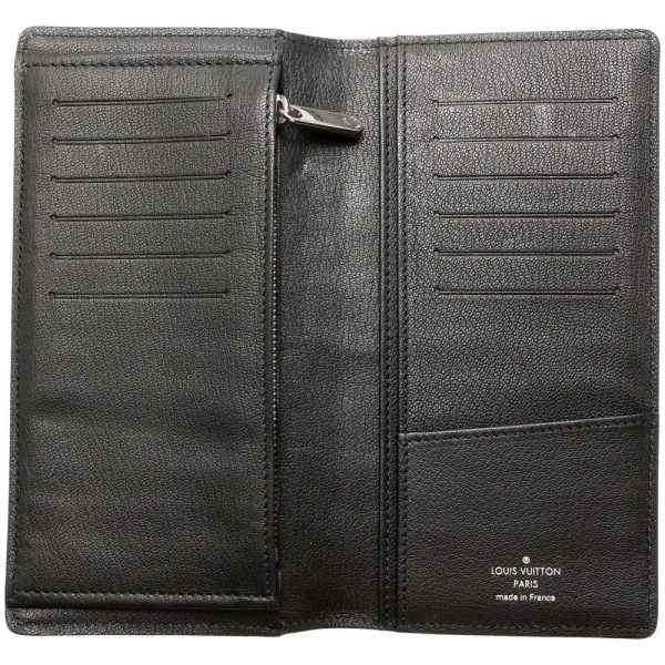 9106963 04 LOUIS VUITTON Long Portefeuille Blazer Crocodile Wallet Black