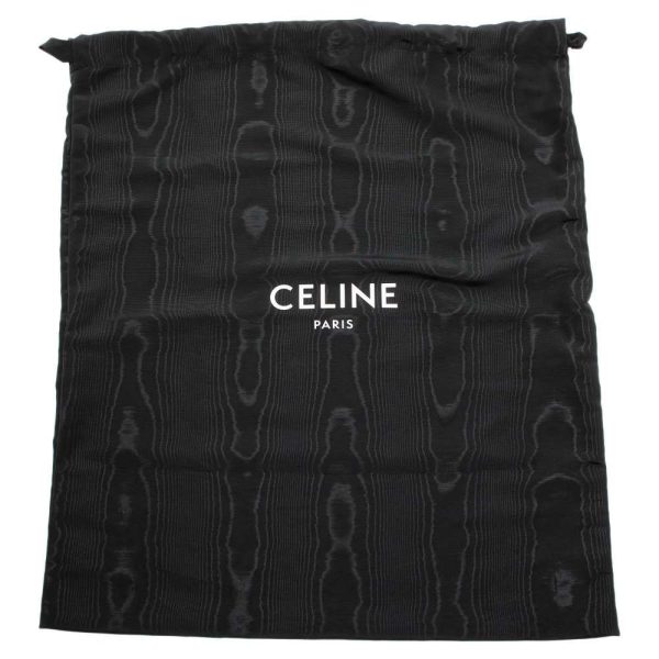 9107359 12 Celine Horizontal Cabas Triomphe Tote Bag Black