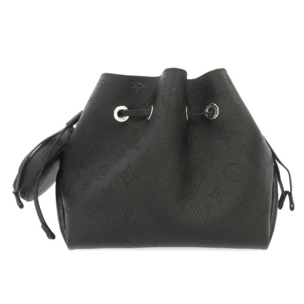 9239081 03 Louis Vuitton Handbag Mahina Bella Shoulder Bag Black