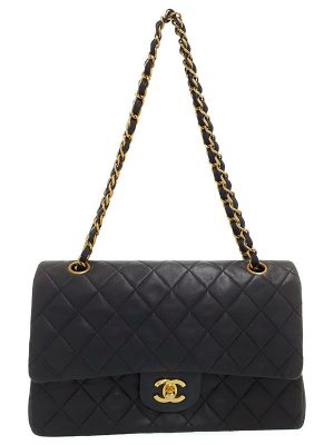 9240123840010 Chanel Coco Mark Chain Tote Bag Black