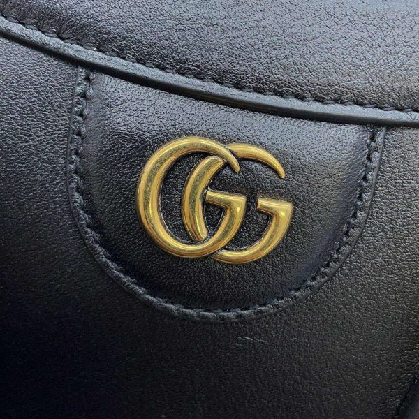 9288805 16 Gucci Diana Small Bamboo Handle Tote Bag Black