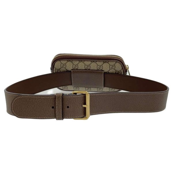 9294141 03 Gucci Offdia GG Supreme Body Bag Waist Belt Bag