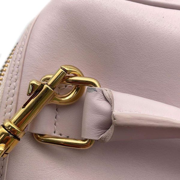 9294219 12 Celine Triomphe Small Handbag White