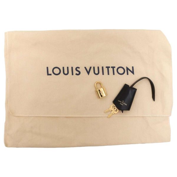 9300453 19 Louis Vuitton Handbag Lamb Alma BB 2way Shoulder Bag Black White