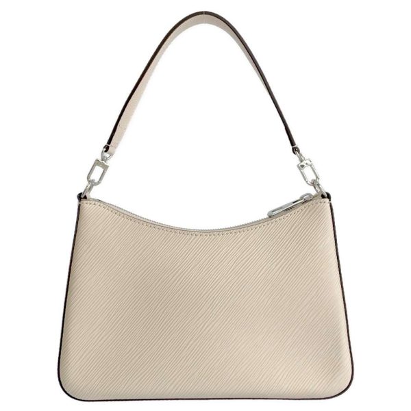 9313651 03 Louis Vuitton Epi Marelle 2way Shoulder Bag Ivory White