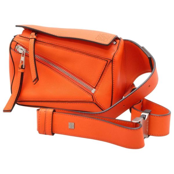 9319189 01 LOEWE Puzzle Body Bag Orange