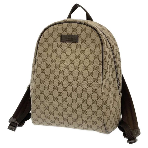 9319875 01 Gucci GG Backpack Brown