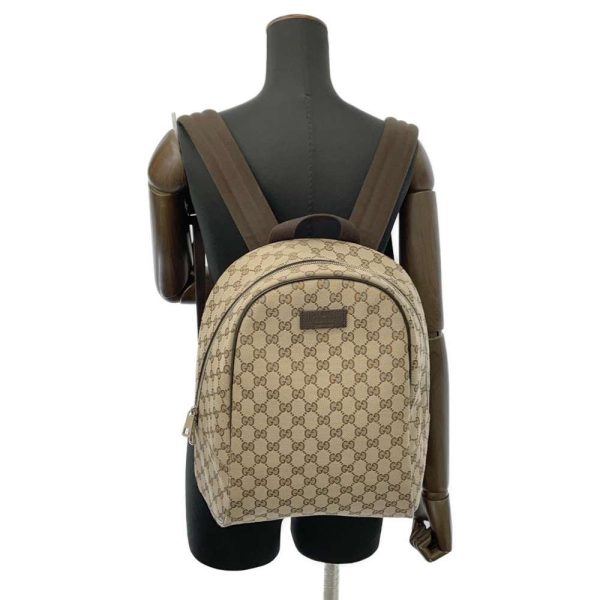 9319875 05 Gucci GG Backpack Brown