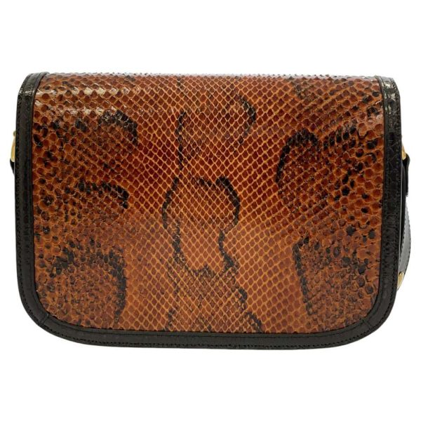 9319981 03 Gucci Horsebit 1955 Python Shoulder Bag