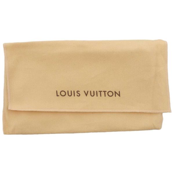 9320253 09 Louis Vuitton Portefeuille Roux Bifold Wallet Monogram Denim Blue