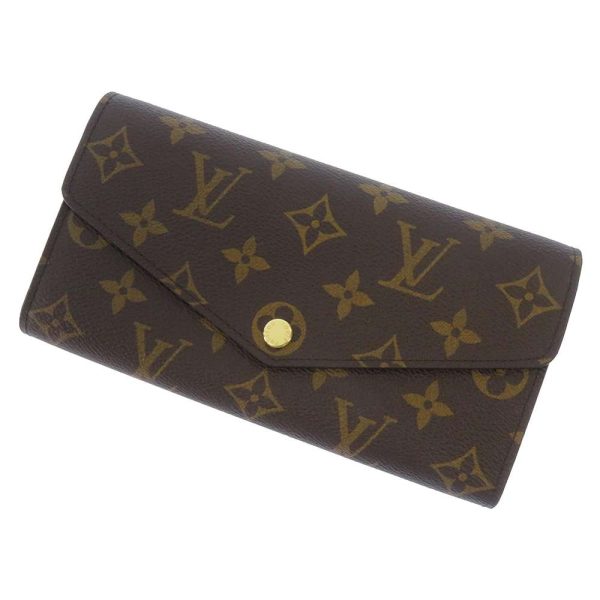 9320314 01 Louis Vuitton long wallet monogram portefeuille sala wallet