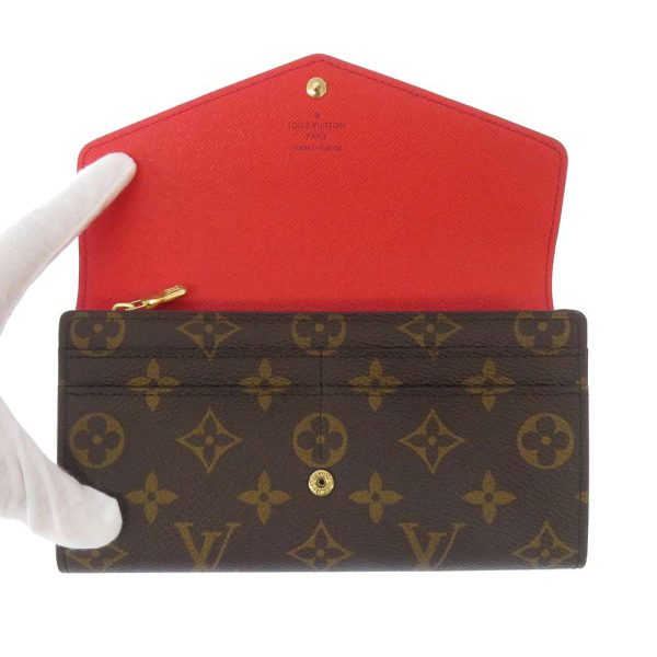 9320314 04 Louis Vuitton long wallet monogram portefeuille sala wallet