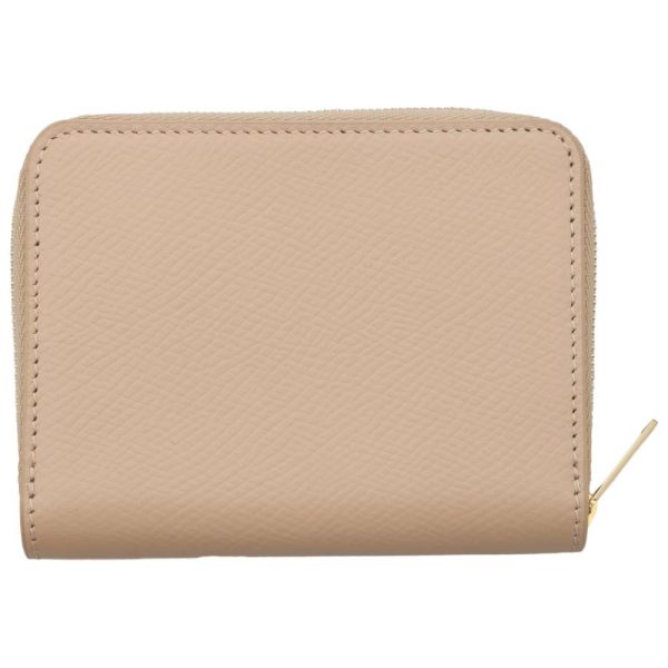 9320840 03 Celine Zip Wallet Coin Case Biege