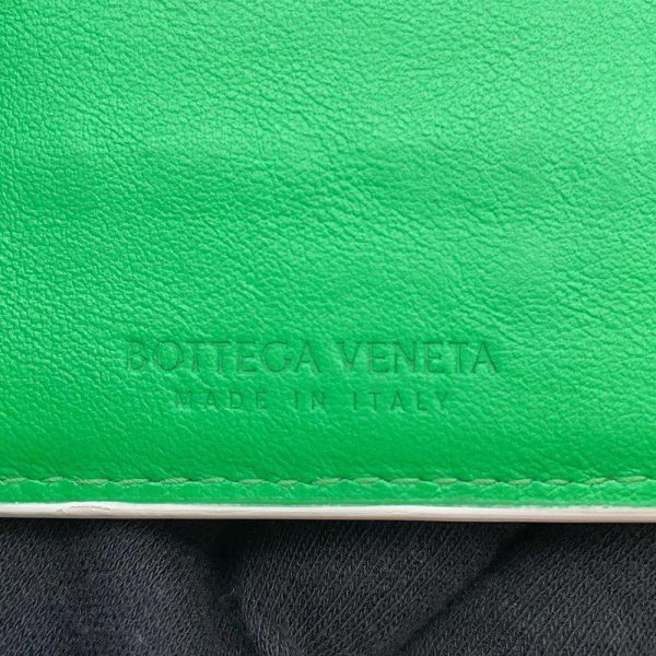 9321137 14 Bottega Veneta Wallet Intrecciato Wallet White Bicolor