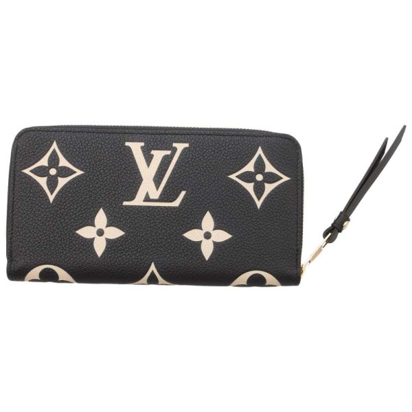 9330450 03 Louis Vuitton Long Wallet Empreinte Zippy Wallet Black