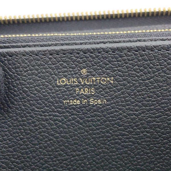 9330450 08 Louis Vuitton Long Wallet Empreinte Zippy Wallet Black