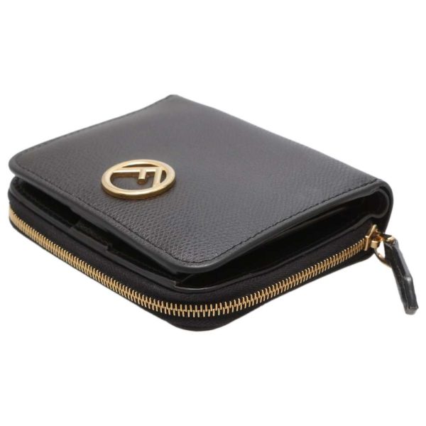 9338579 02 Fendi F Is Wallet Black