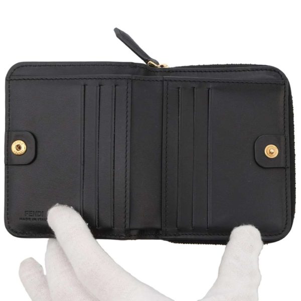 9338579 04 Fendi F Is Wallet Black