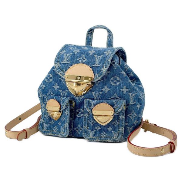 9340374 01 Louis Vuitton Venice Rucksack Monogram Denim Blue