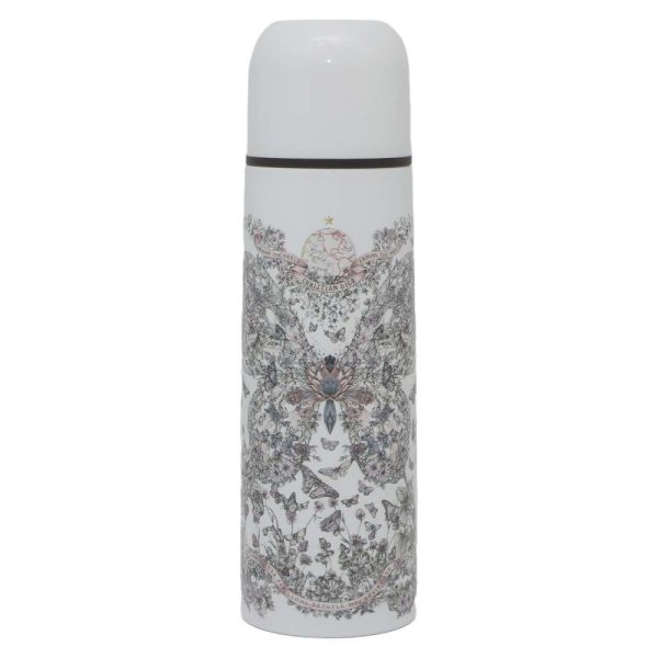 9340848 01 Christian Dior Water Bottle Butterfly Stainless Steel Novelty