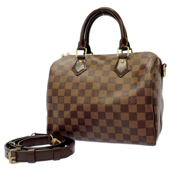 9341739 01 Louis Vuitton Handbag Damier Ebene Speedy 25 2way Mini