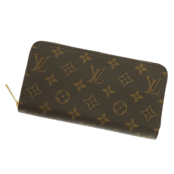 9346000 01 Louis Vuitton Zippy Wallet Long Wallet Monogram Matcha Green