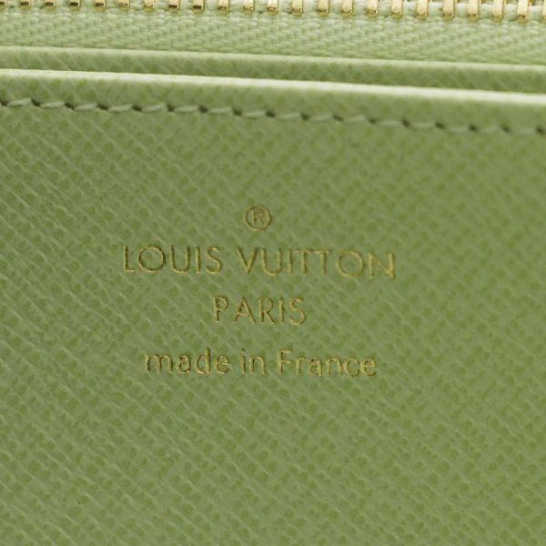 9346000 05 Louis Vuitton Zippy Wallet Long Wallet Monogram Matcha Green