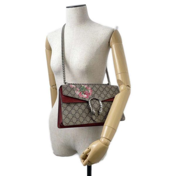 9350854 05 Gucci Dionysus GG Small Chain Shoulder Bag Beige