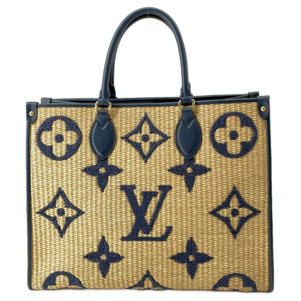 9351172 03 Louis Vuitton Tote Bag Raffia On the Go MM