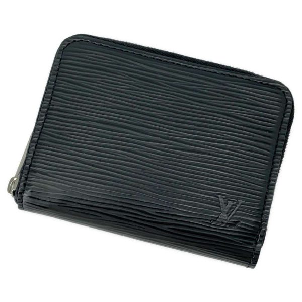 9353725 01 Louis Vuitton Case Epi Zippy Coin Wallet Coin Black