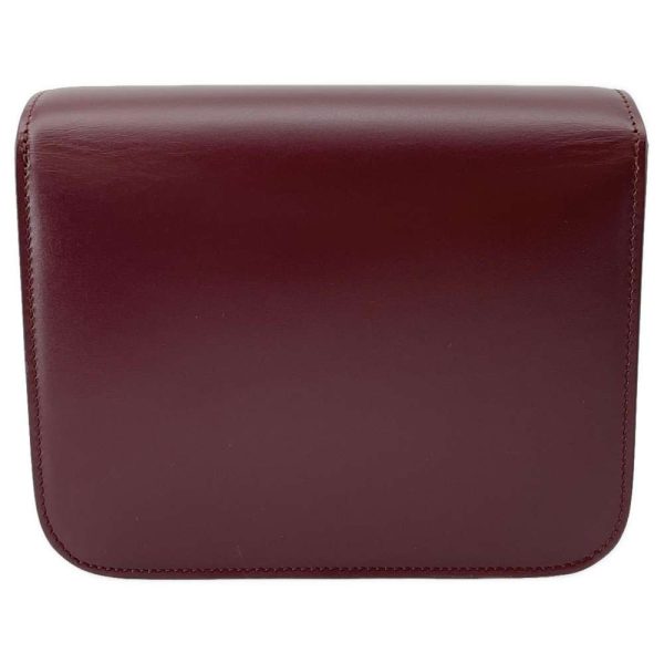 9361546 03 Celine Teen Shoulder Bag Burgundy