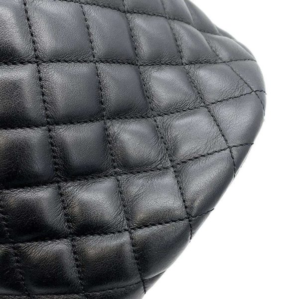 9363106 11 Chanel Rucksack Matelasse Lambskin Backpack Black