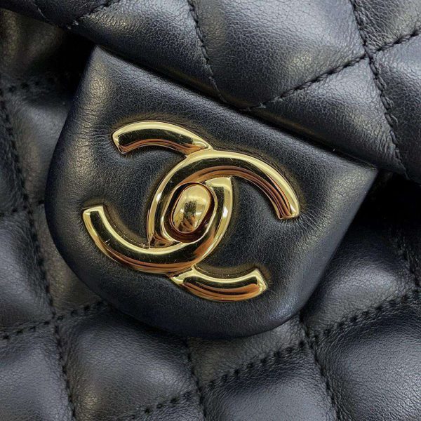 9363106 13 Chanel Rucksack Matelasse Lambskin Backpack Black