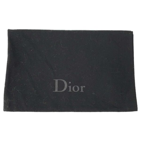 9365346 12 Christian Dior Saddle Nylon Waist Pouch Black