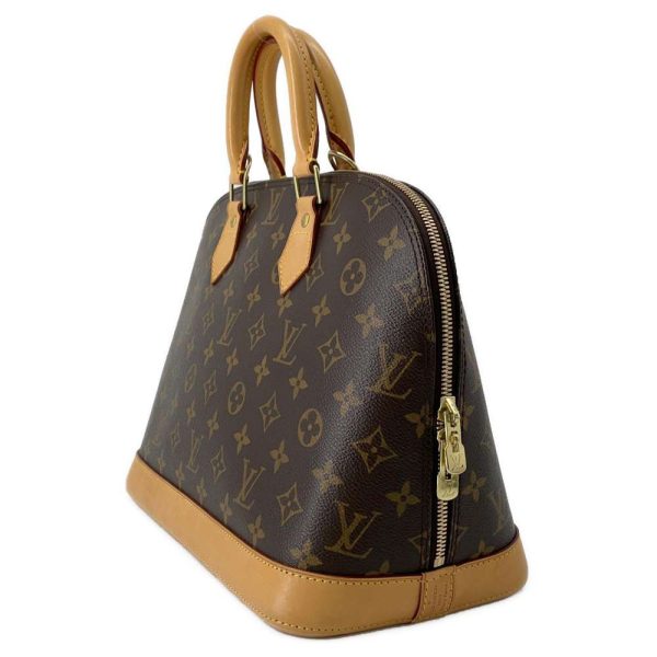 9365773 02 Louis Vuitton Alma Handbag Monogram Brown