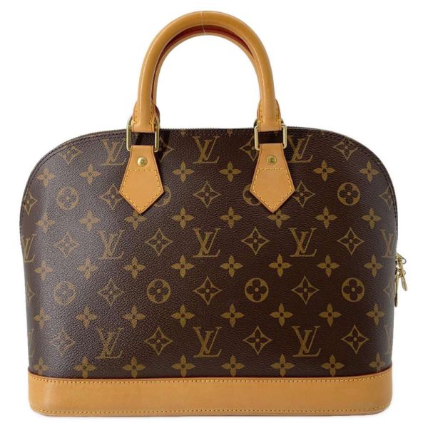 9365773 03 Louis Vuitton Alma Handbag Monogram Brown