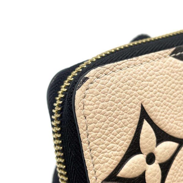 9368224 05 Louis Vuitton LV Crafty Zippy Wallet Long Wallet Empreinte Black