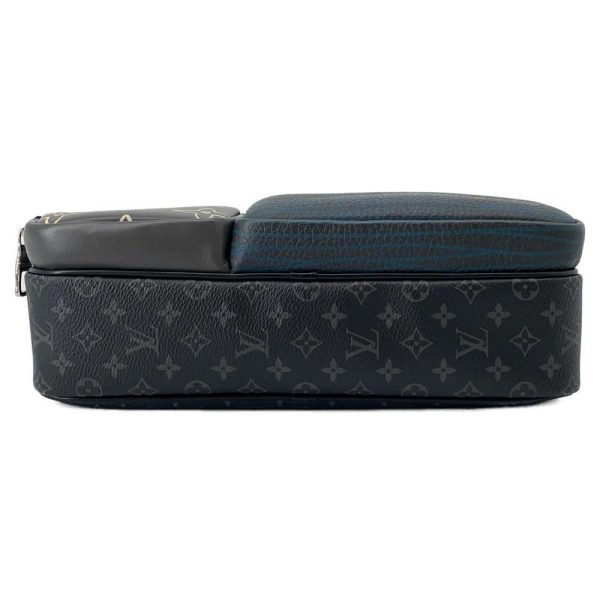 9374539 04 Louis Vuitton Messenger Multi Pocket Shoulder Bag Monogram Eclipse Black