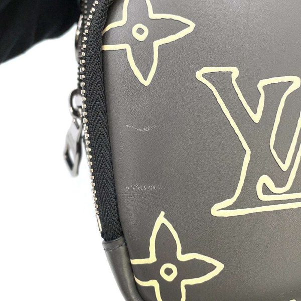 9374539 09 Louis Vuitton Messenger Multi Pocket Shoulder Bag Monogram Eclipse Black