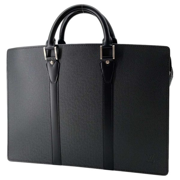 9376458 01 Louis Vuitton Porte de Cumin Business Bag Taiga Black