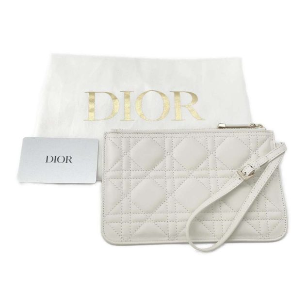 9379596 17 Christian Dior Toujours Macrocannage Small Handbag White