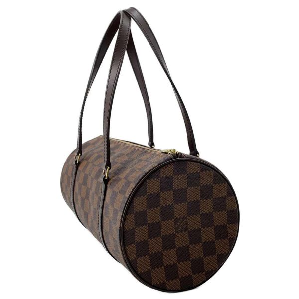 9383432 02 Louis Vuitton Papillon 30 Handbag Damier Ebene Brown