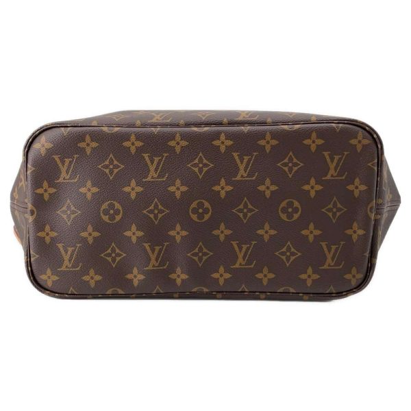 9383494 04 Louis Vuitton Neverfull MM Tote Bag Monogram Brown